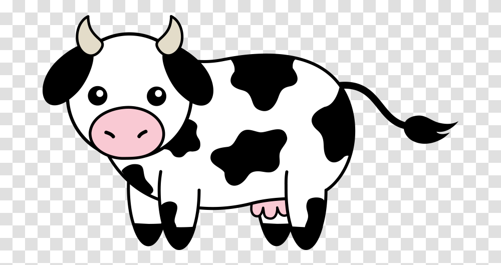 Screaming Clipart Black Thing, Cow, Cattle, Mammal, Animal Transparent Png