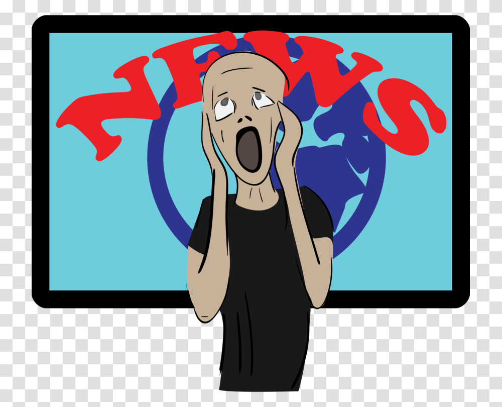 Screaming Computer Icons The Scream Drawing Cartoon Free, Sport, Poster, Advertisement Transparent Png
