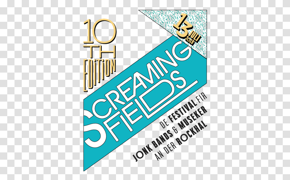 Screaming Fields Festival Poster, Text, Advertisement, Paper, Flyer Transparent Png
