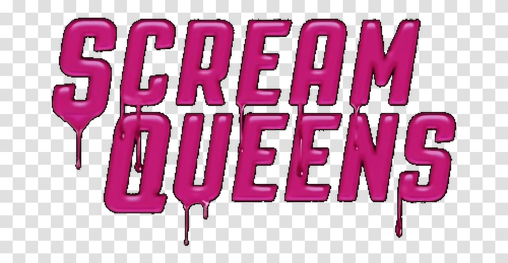 Screamqueens Sticker Scream Queens Logo, Text, Computer Keyboard, Word, Number Transparent Png