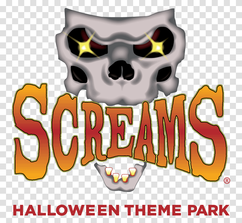 Screams Halloween Theme Park Cancels 2020 Season Screams, Poster, Advertisement, Pirate, Text Transparent Png