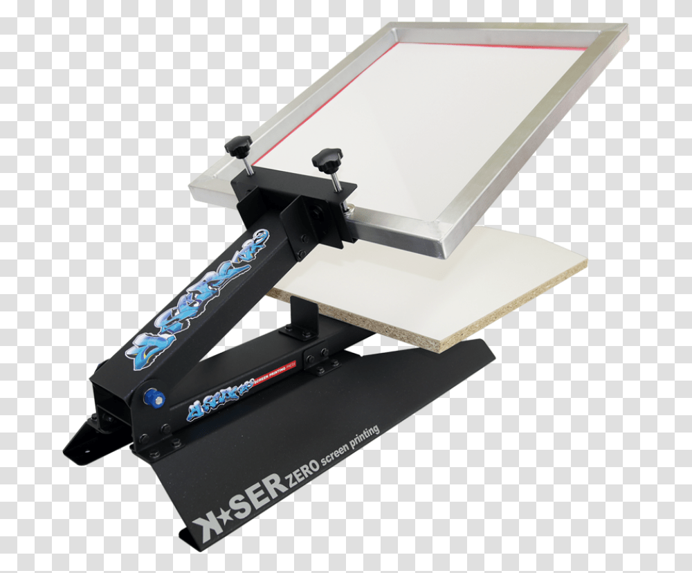Screen Printing Press K Ser Zero Machine Serigraphie T Shirt, Pedal, Sink Faucet Transparent Png