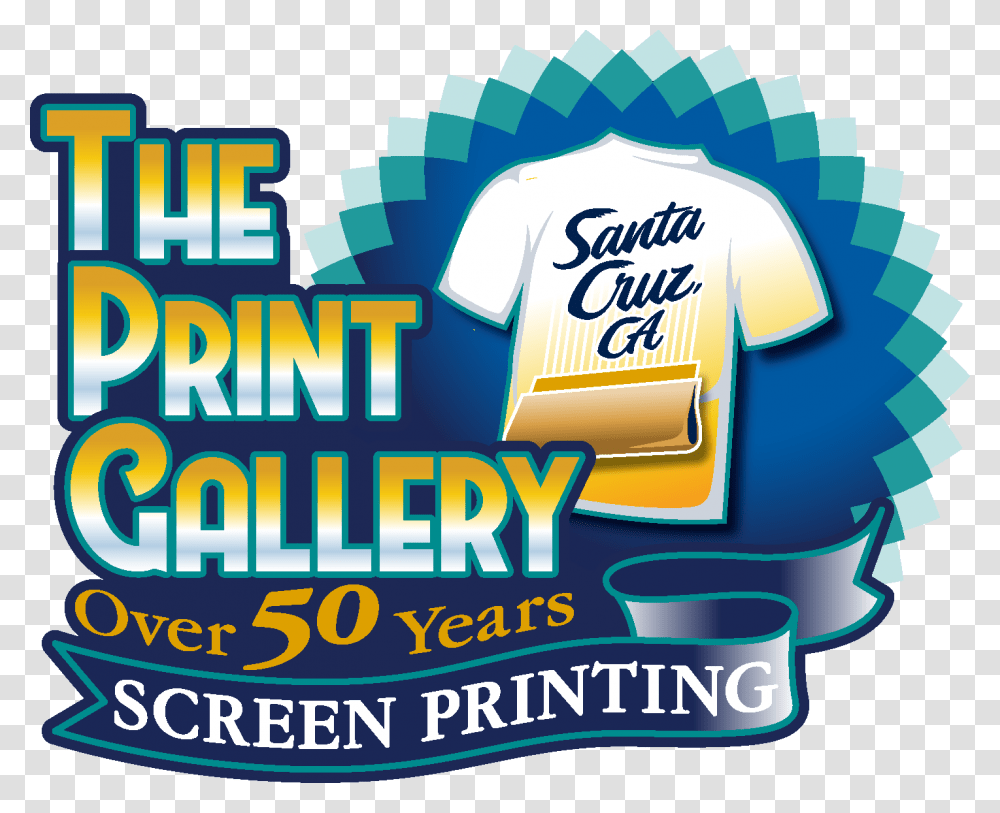 Screen Printing T Shirts Amp Embroidery Services In Santa Illustration, Word, Poster, Advertisement, Paper Transparent Png