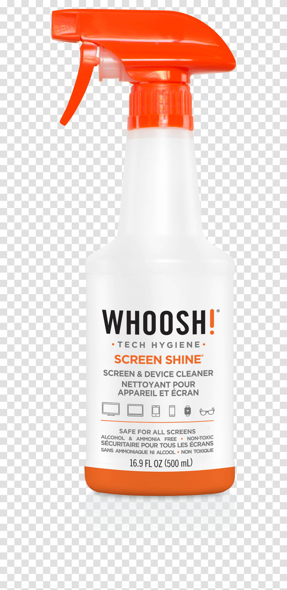 Screen Shine Pro Bonus Emoji Cloth Whoosh Screen Cleaner, Aluminium, Tin, Can, Bottle Transparent Png