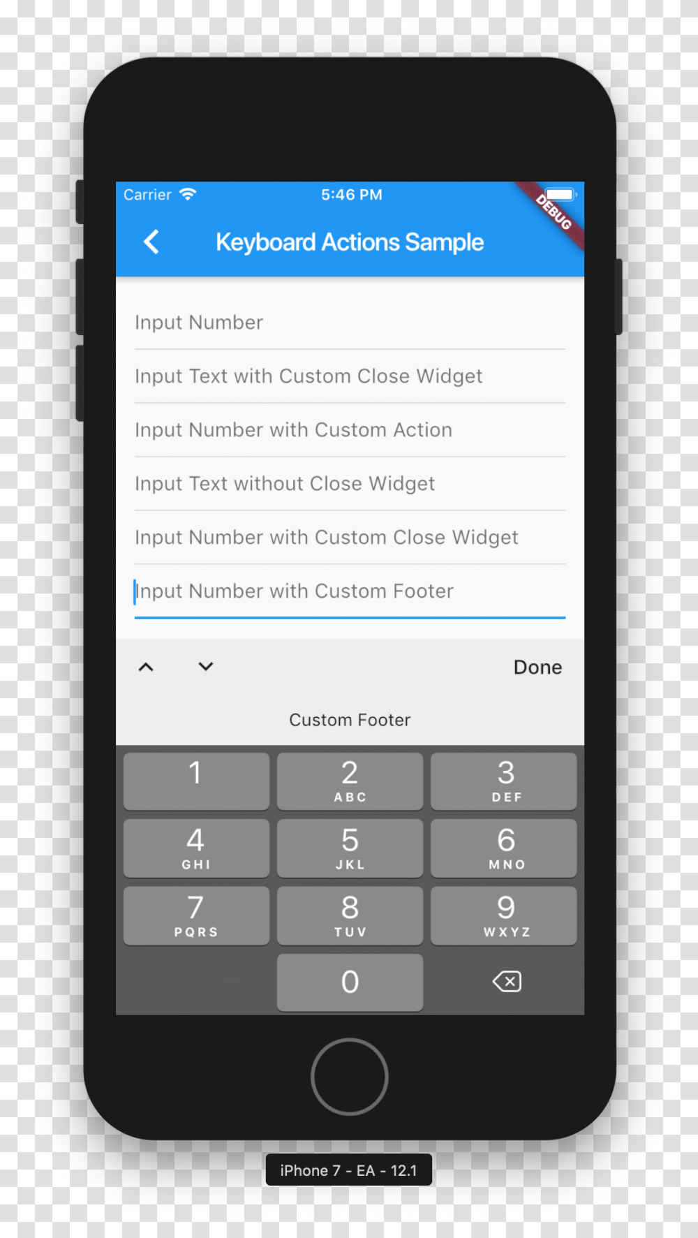 Screen Shot 2019 05 22 At 5 46 50 Pm Flutter Keyboard Actions, Mobile Phone, Electronics, Cell Phone, Calculator Transparent Png