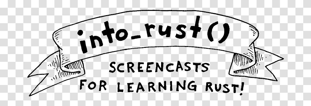 Screencasts For Learning Rust Calligraphy, Alphabet, Handwriting, Number Transparent Png
