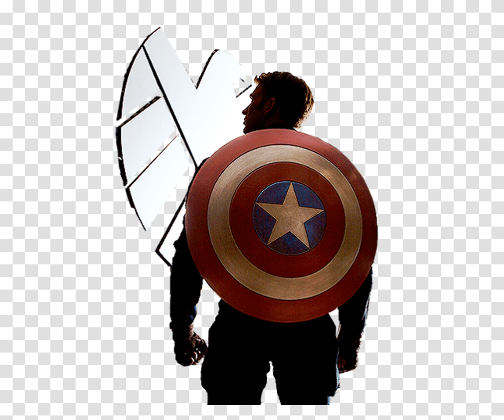 Screenwriters Markus And Mcfeely Talk Captain America The Winter, Armor, Person, Human, Shield Transparent Png