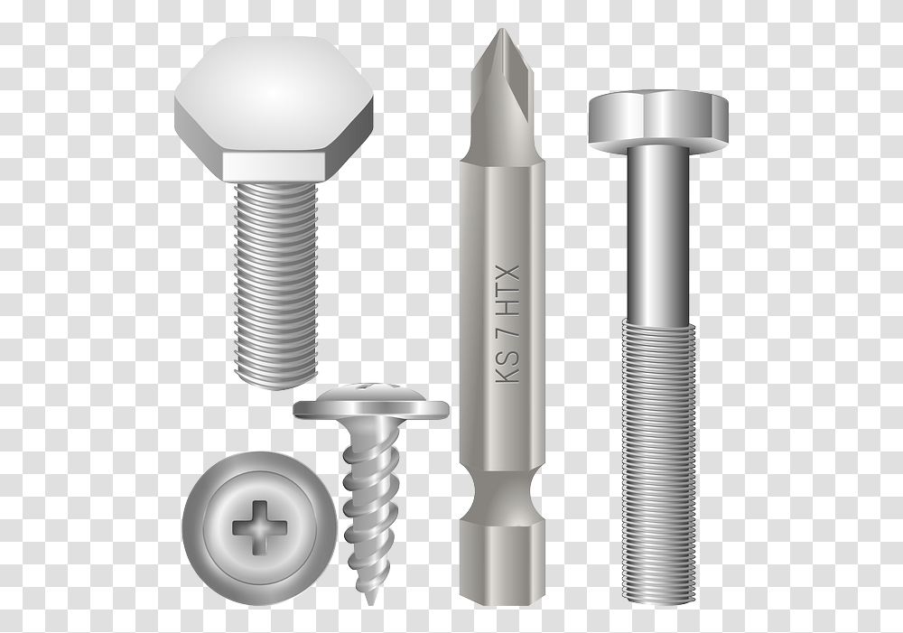 Screw Bolt Metallic Baut, Machine Transparent Png