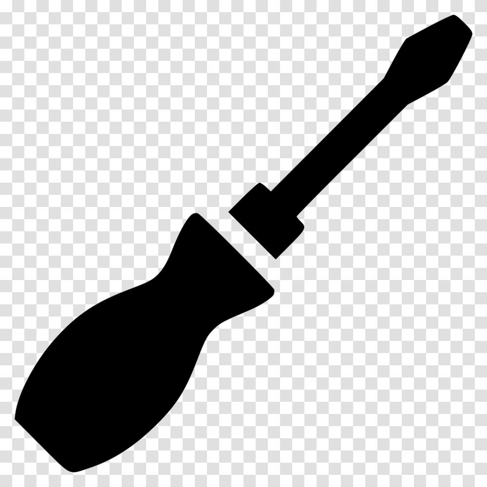 Screwdriver Icon Free Download, Shovel, Tool, Stencil, Silhouette Transparent Png