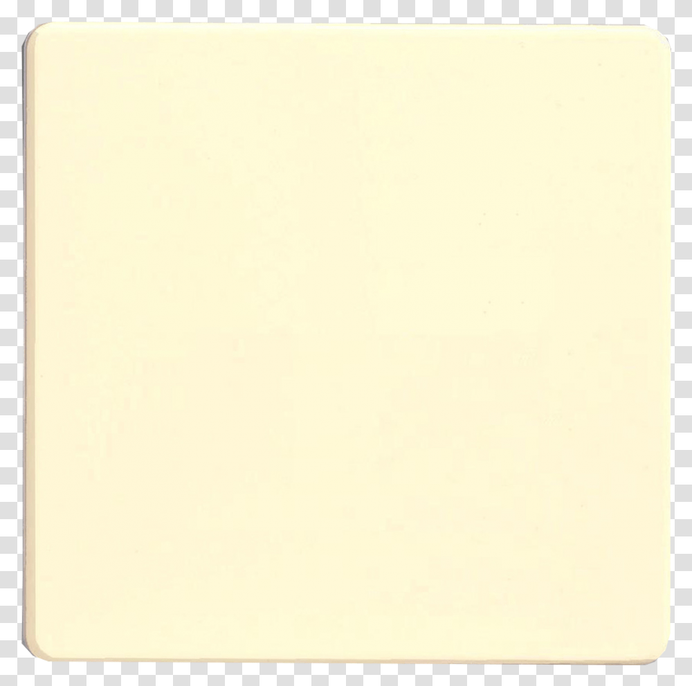 Screwless White Chocolate Single Blank Plate Construction Paper, White Board, Mousepad, Mat, Texture Transparent Png