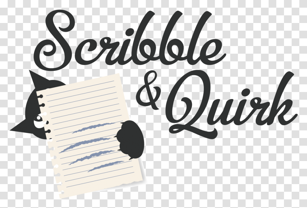 Scribble Amp Quirk Calligraphy, Handwriting, Page, Diary Transparent Png