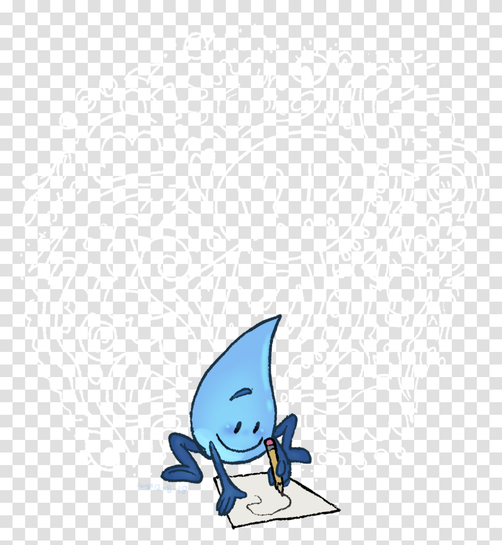 Scribble Clipart Battle For Bfdi Teardrop, Doodle, Drawing, Outdoors Transparent Png