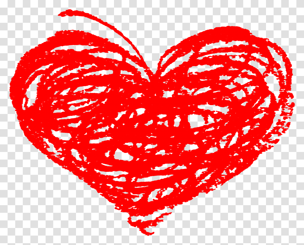 Scribble Heart Heart Doodle Clipart, Rug Transparent Png