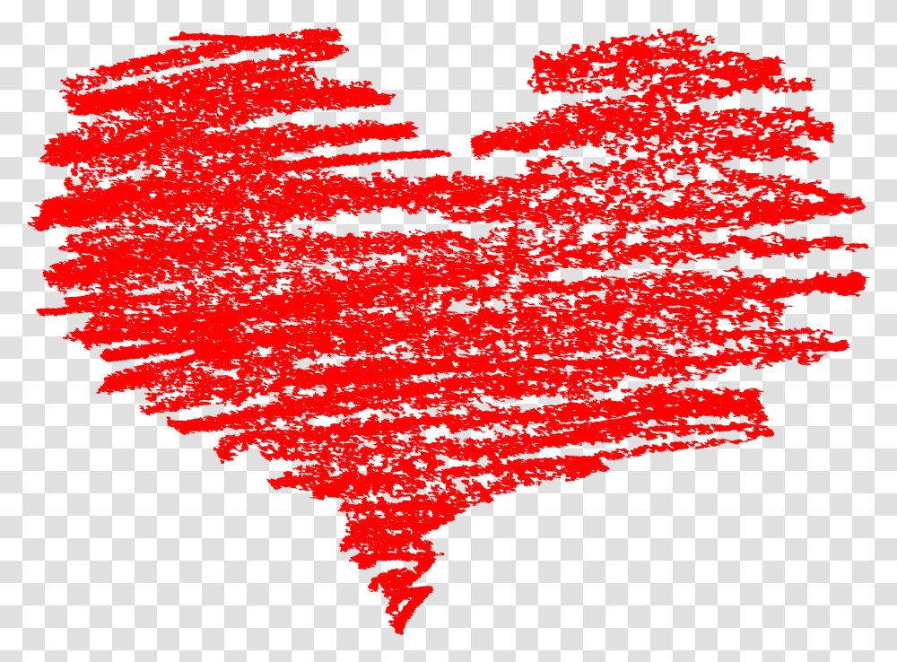 Scribble Heart Onlygfxcom Crayon Heart Background, Pattern, Ornament, Outdoors, Fractal Transparent Png