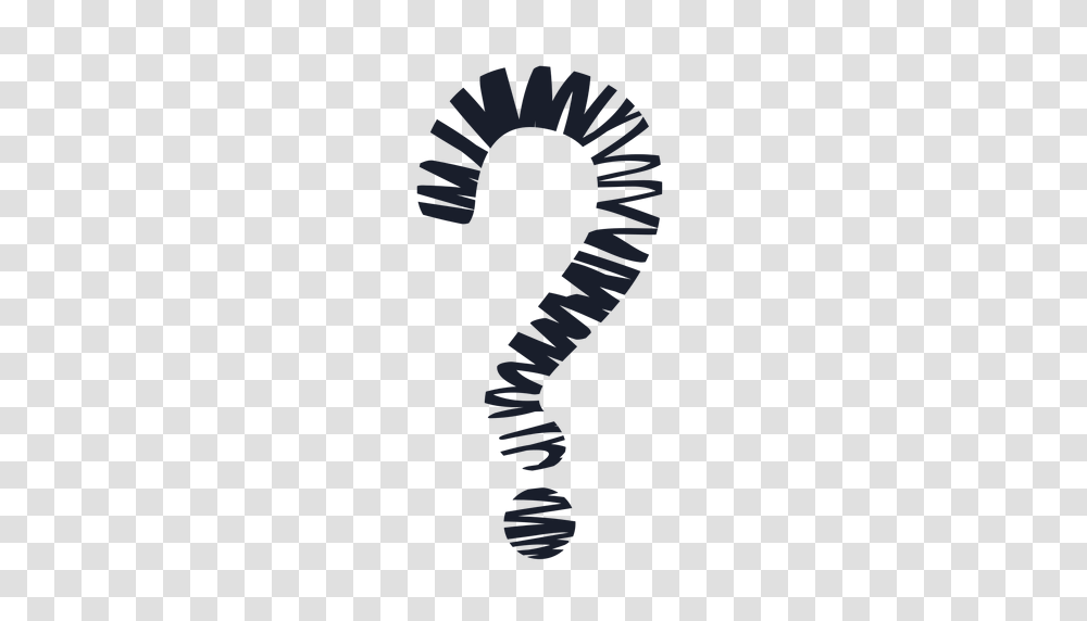 Scribble Question Mark Drawing, Hook, Wheel, Machine, Flamingo Transparent Png