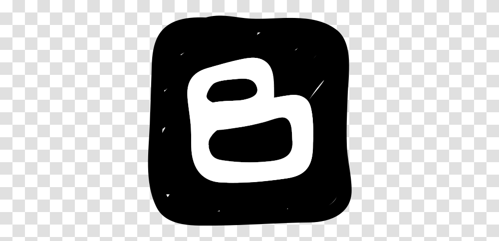 Scribble Social Blogger Logo Free Dot, Symbol, Trademark, Text, Stencil Transparent Png