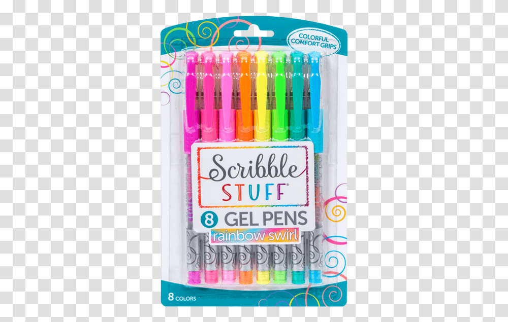 Scribble Stuff Gel Pens Fluorescent, Marker Transparent Png