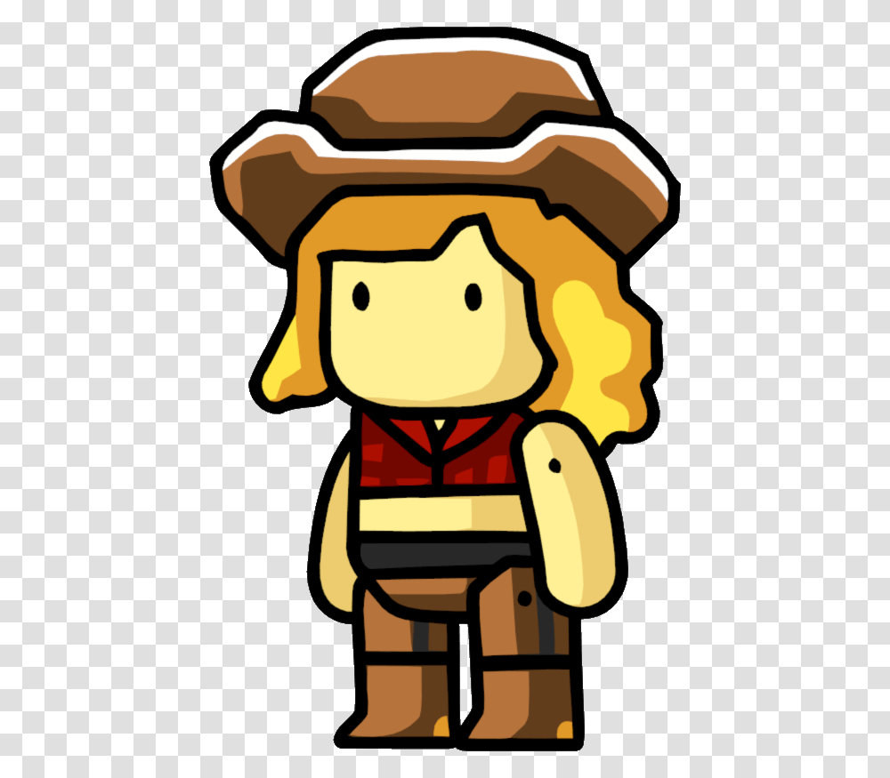 Scribblenauts Cowgirl Scribblenauts Cowboy, Food, Plant, Fire Hydrant, Toy Transparent Png