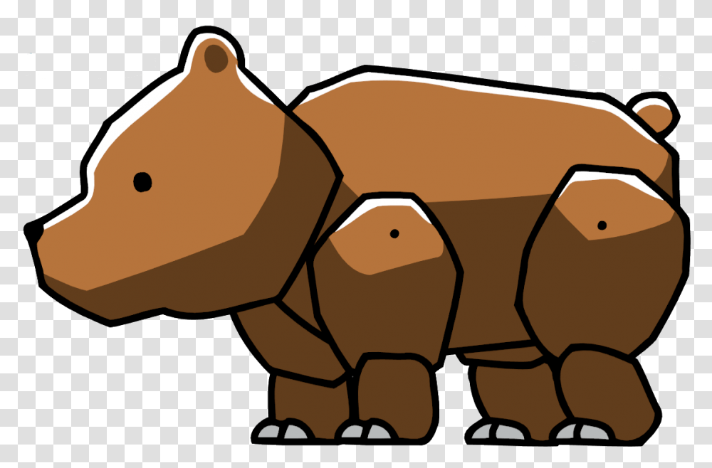 Scribblenauts Grizzly Bear Scribblenauts Unlimited Bear, Animal, Outdoors, Invertebrate, Insect Transparent Png