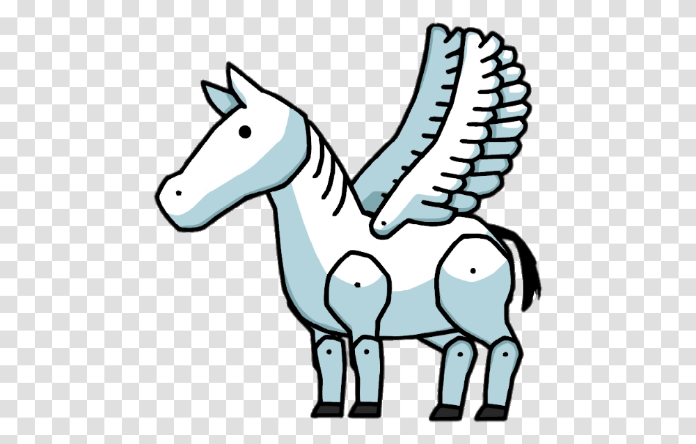 Scribblenauts Pegasus Scribblenauts Horse, Axe, Mammal, Animal, Colt Horse Transparent Png