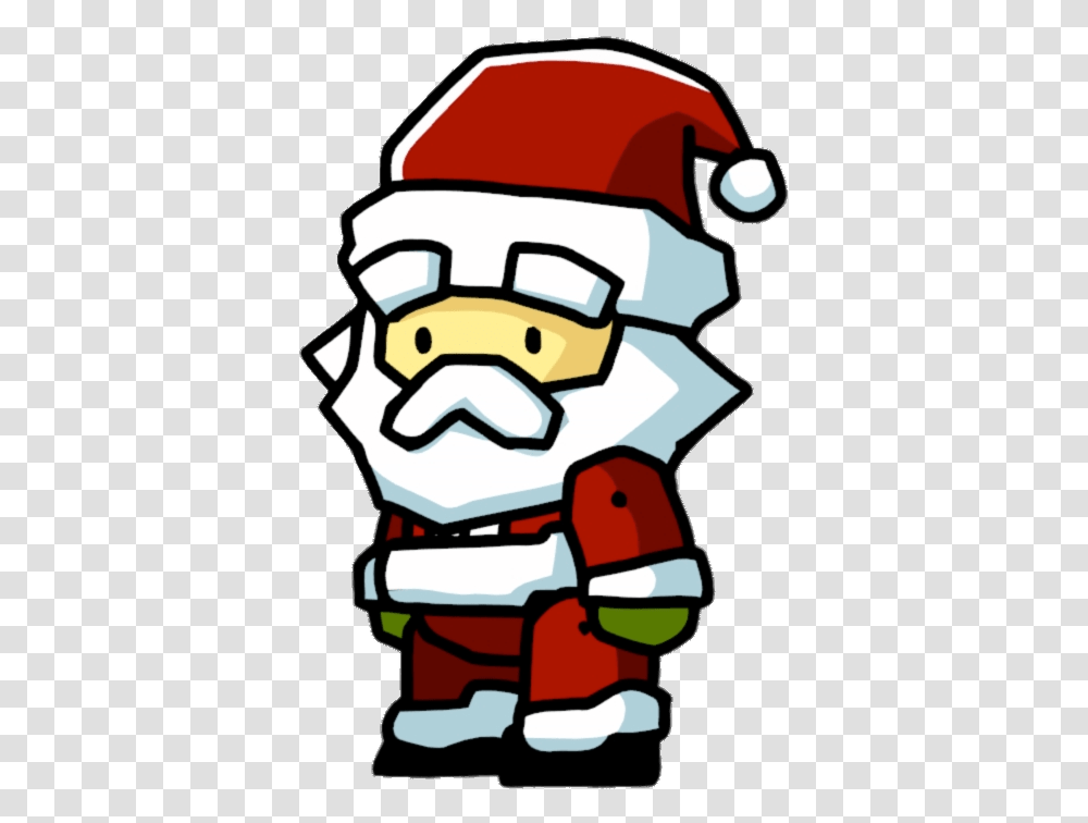 Scribblenauts Santa Claus Cartoon, Helmet, Apparel, Hand Transparent Png