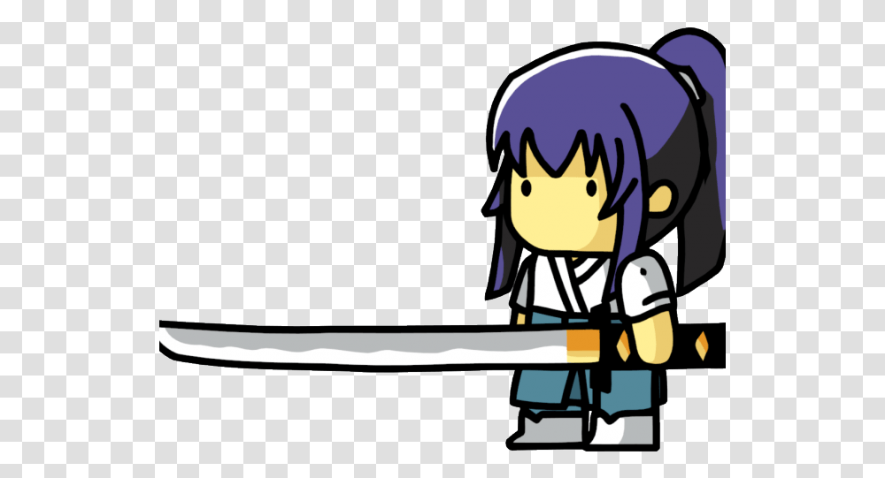 Scribblenauts Unlimited Anime Scribblenauts Unlimited Female Characters, Duel, Ninja, Weapon, Weaponry Transparent Png
