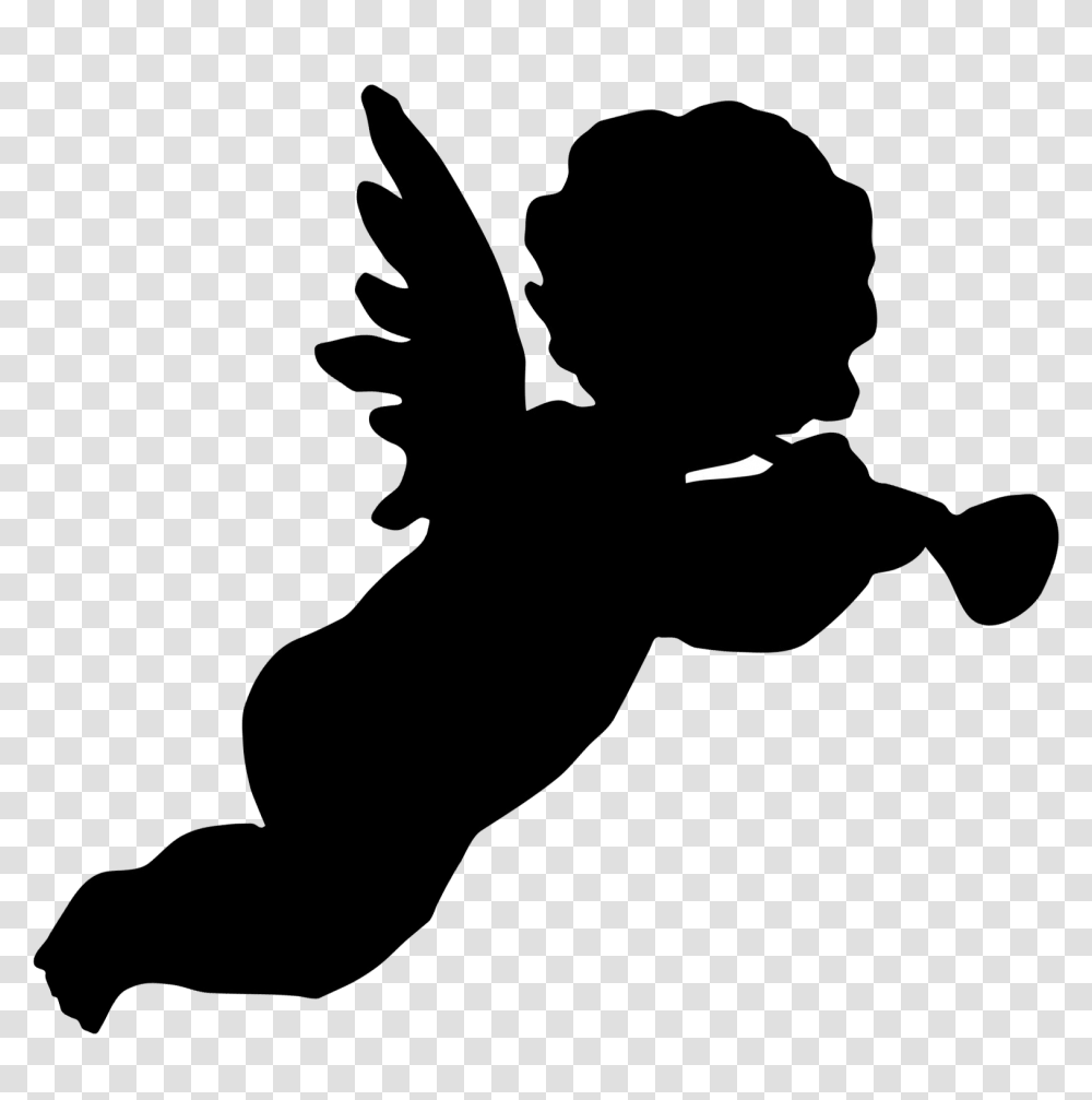 Scribbles Designs August, Silhouette, Person, Human, Cupid Transparent Png