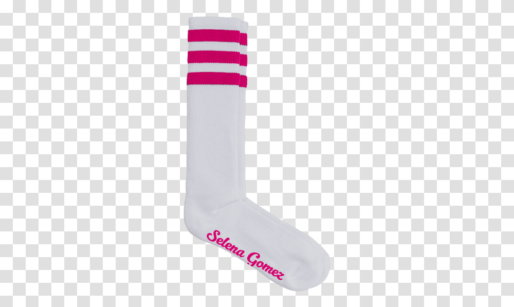 Script Selena Gomez Socks Sock, Apparel, Shoe, Footwear Transparent Png