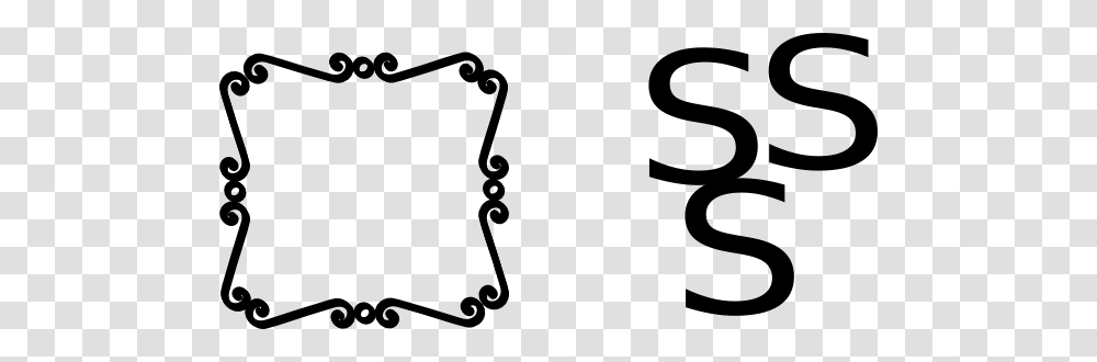 Scroll Border Clip Art, Bow, Stencil, Bracelet Transparent Png