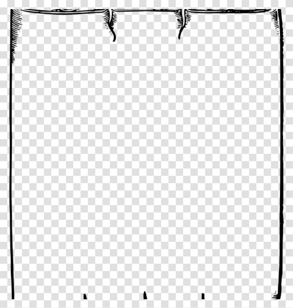 Scroll Border Clip Art Images Pluspng Monochrome, Gray, World Of Warcraft Transparent Png