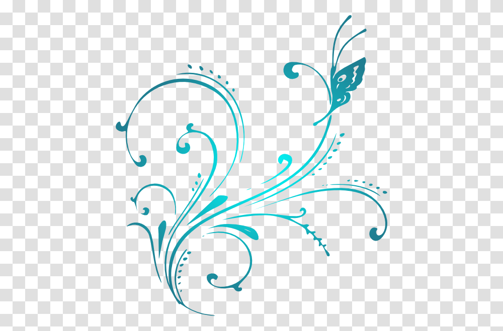 Scroll Clipart Vector Butterfly Scroll Clipart, Floral Design, Pattern, Plant Transparent Png