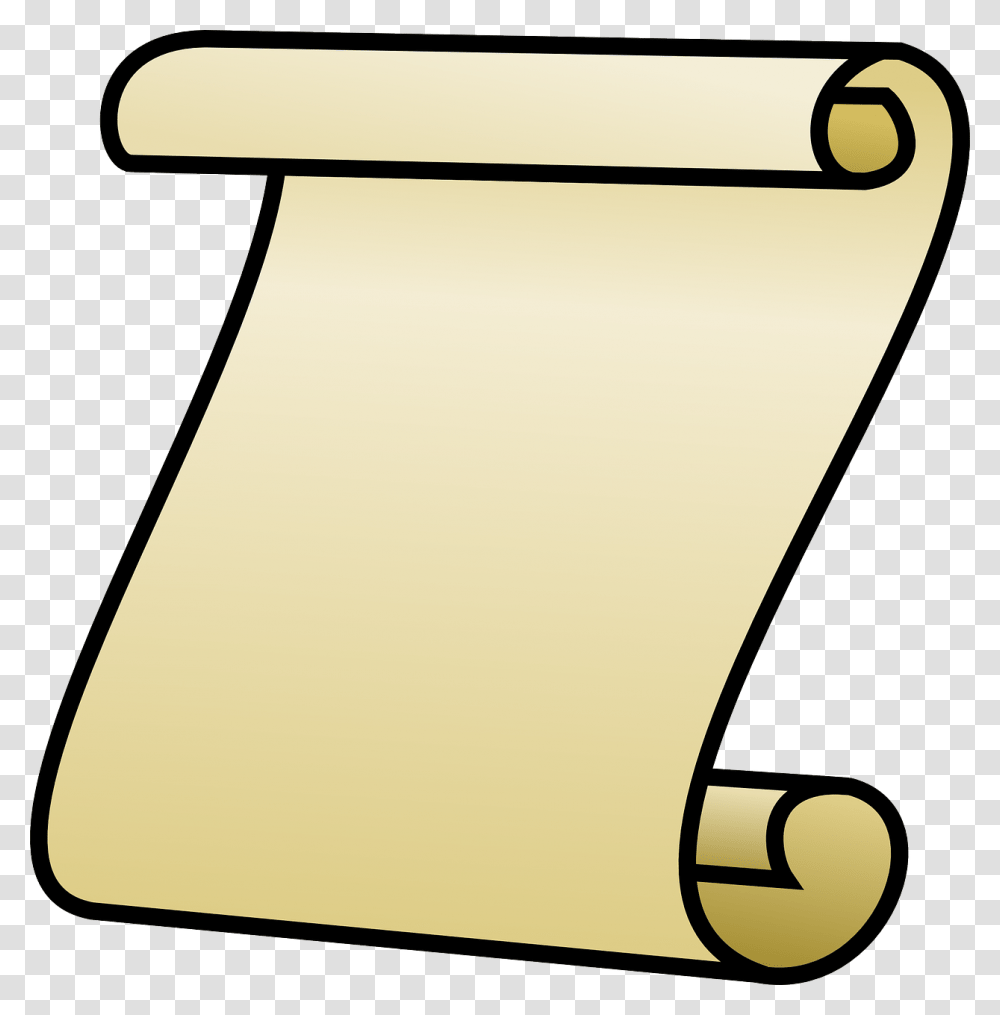 Scroll Icon Note Paper Open Cartoon Letter Roll Paper Scroll Clipart Transparent Png
