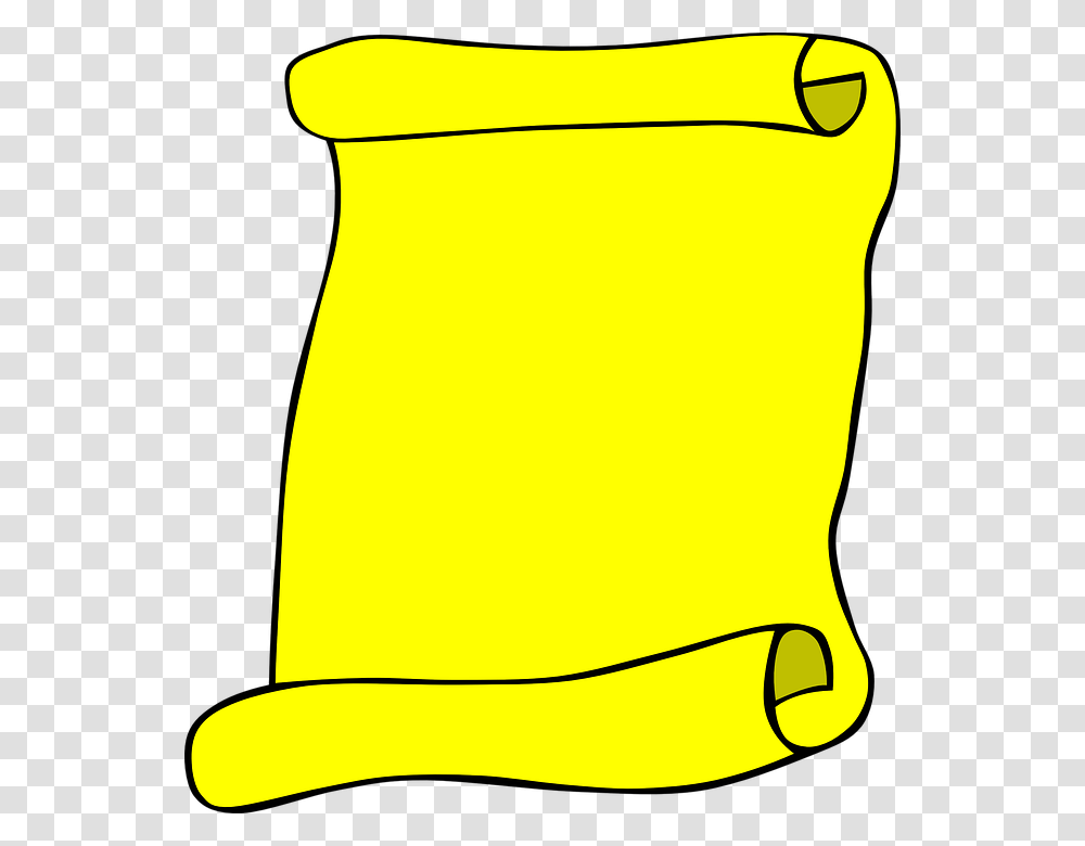 Scroll Paper Blank Yellow Info Invitation Khubsurat Soch Shayari Hindi, Bag, Apparel Transparent Png