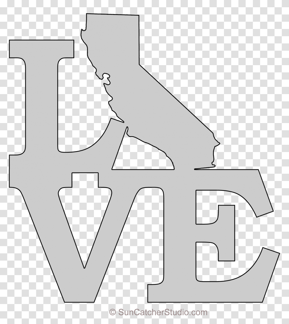 Scroll Saw Love Pattern, Word, Alphabet Transparent Png