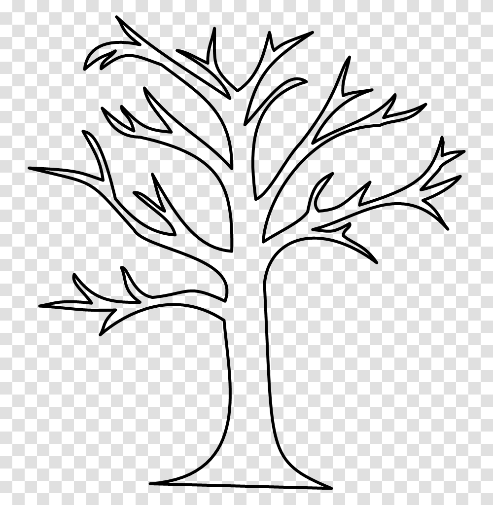 Scroll Saw Tree Templates, Plant, Stencil, Silhouette, Leaf Transparent Png