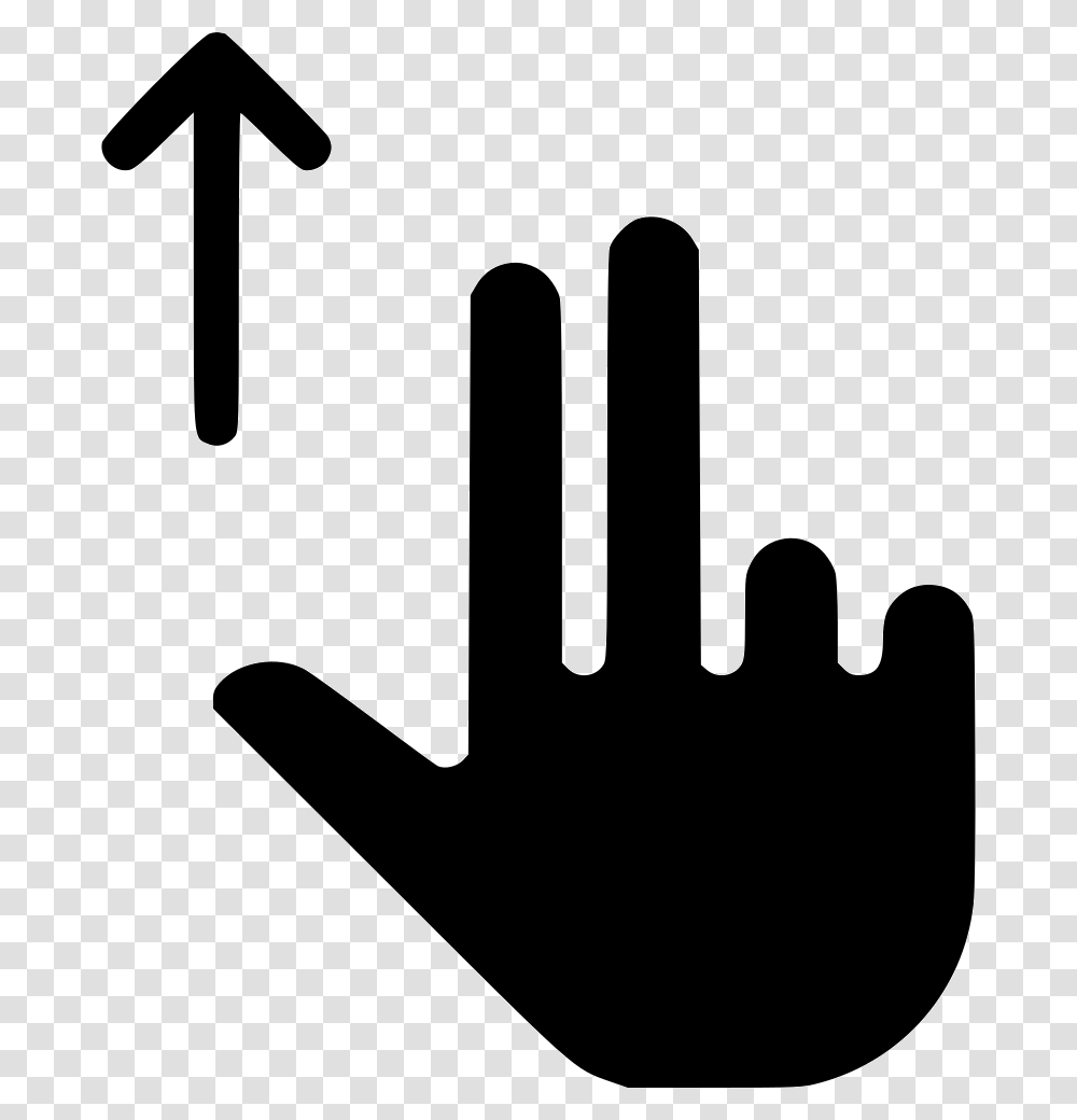 Scroll Up Finger Scroll Sign, Stencil, Silhouette, Hammer Transparent Png