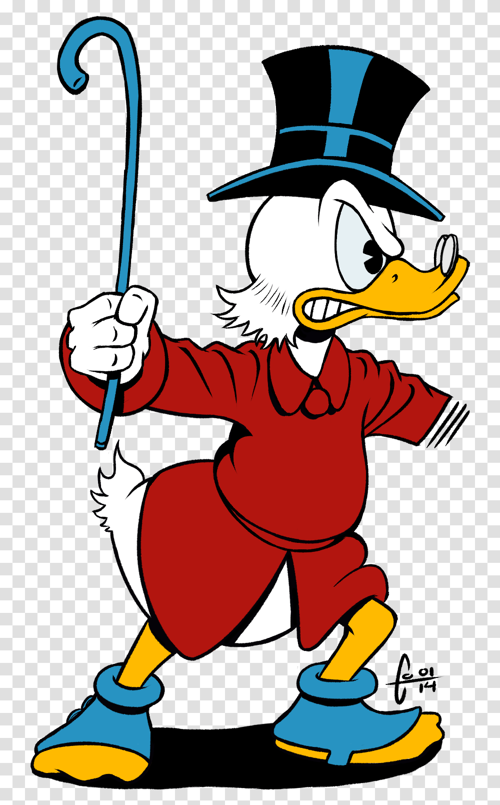 Scrooge Based On Don Rosa S Wonderful Artwork Cartoon, Person, Human, Ninja, Costume Transparent Png
