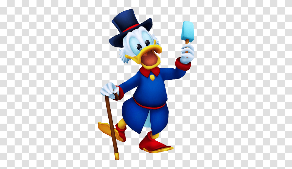 Scrooge Mcduck - Dreager1com Scrooge Mcduck Kingdom Hearts 3, Toy, Mascot, Super Mario Transparent Png