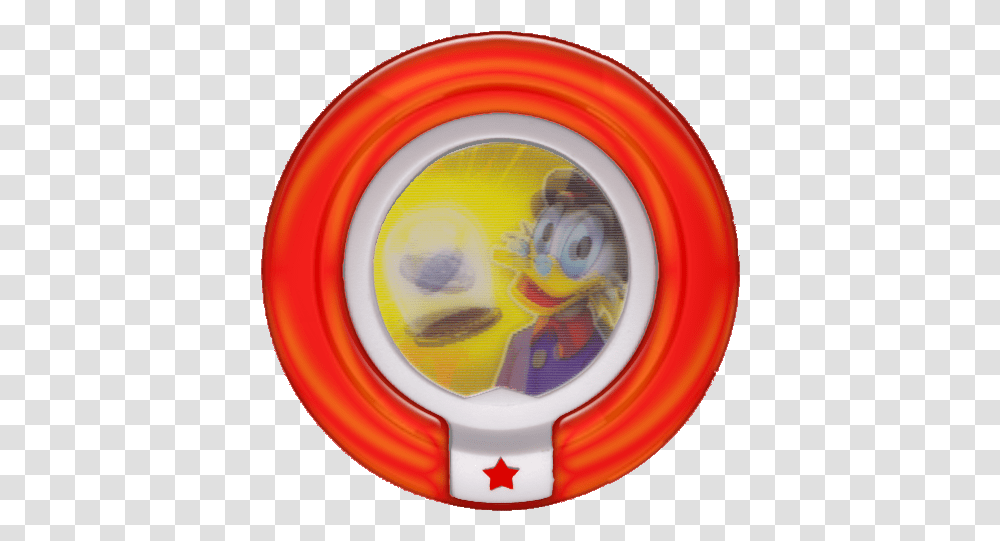 Scrooge Mcduck's Lucky Dime Disney Infinity Wiki Circle, Frisbee, Toy, Dish, Meal Transparent Png