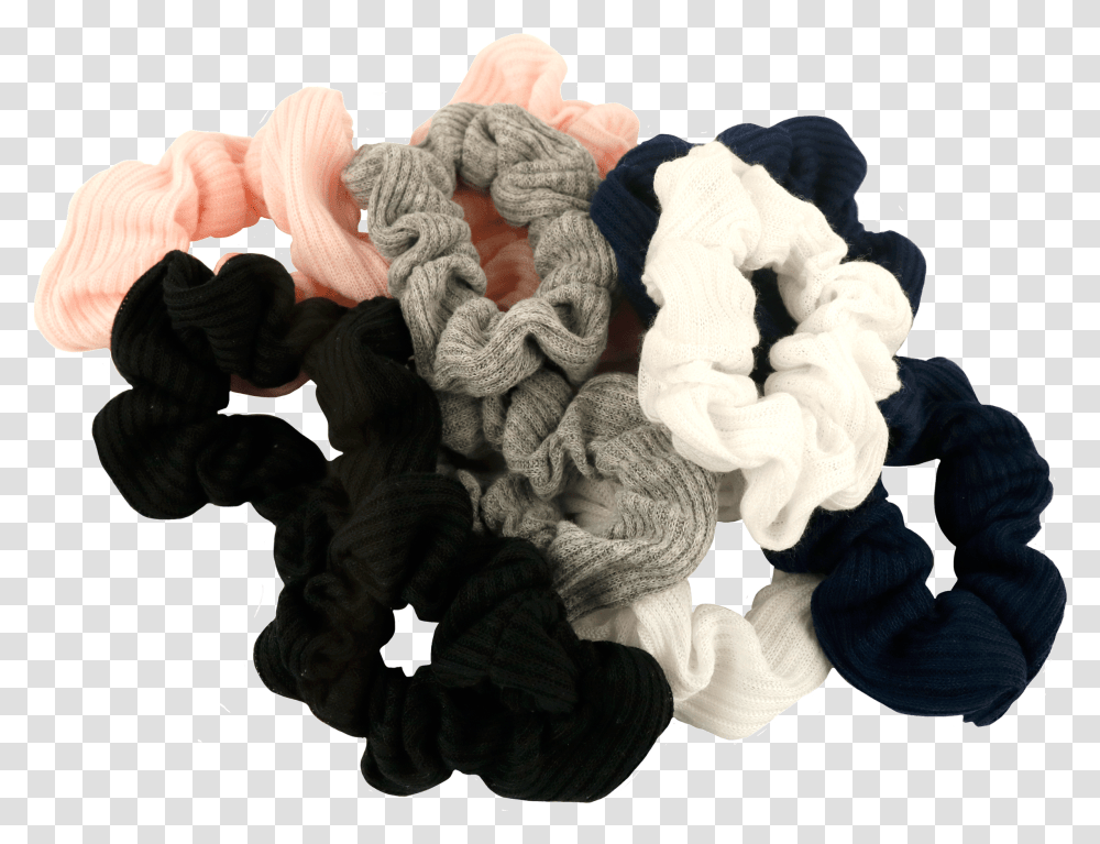 Scrunchies 10pk Wool, Clothing, Apparel, Person, Human Transparent Png