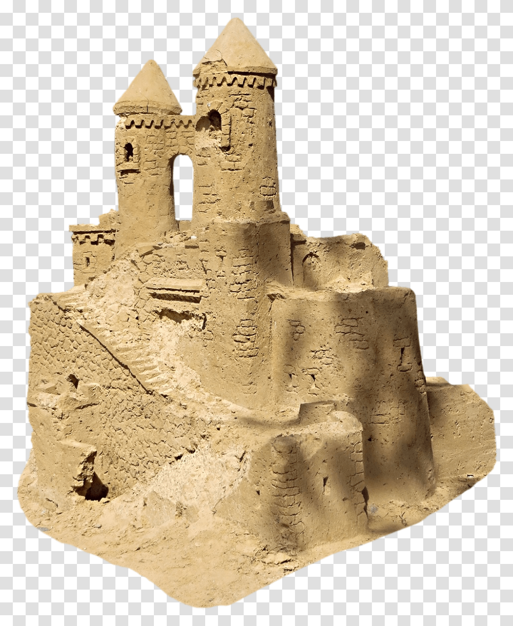 Scsandcastle Sandcastle Sand Castle Beachfun Play Castle, Cross, Soil, Archaeology Transparent Png