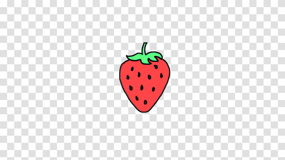 Scstrawberries Strawberries Stickers Edit Edits Hea, Strawberry, Fruit, Plant, Food Transparent Png