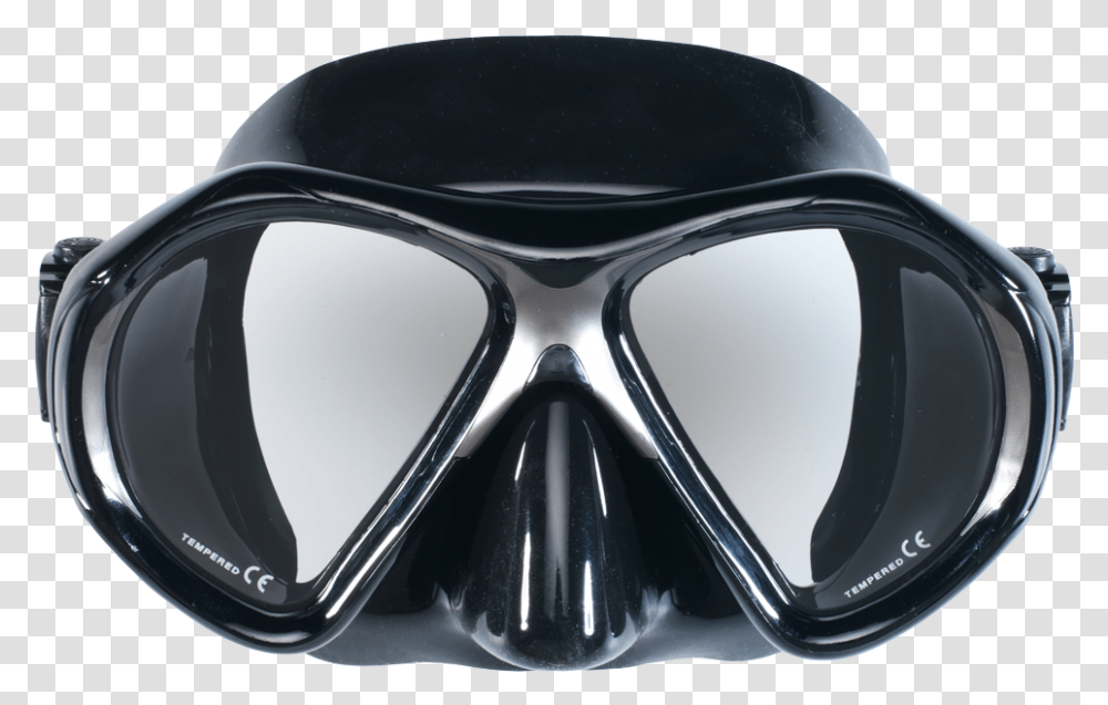 Scuba Force Vision Ii Mask Black Diving Mask, Goggles, Accessories, Accessory Transparent Png