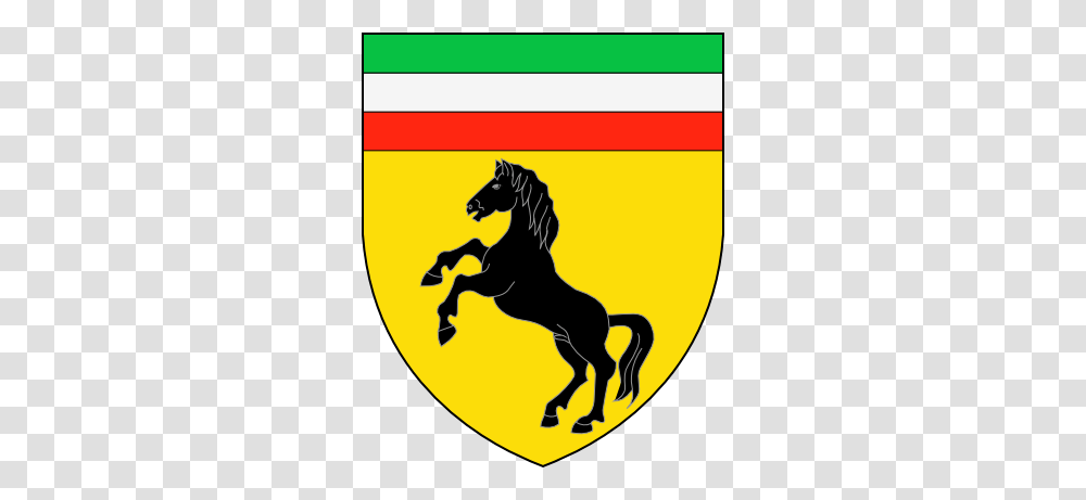Scuderia Ferrari Logo Ferrari Logo Logok, Armor, Horse, Mammal, Animal Transparent Png
