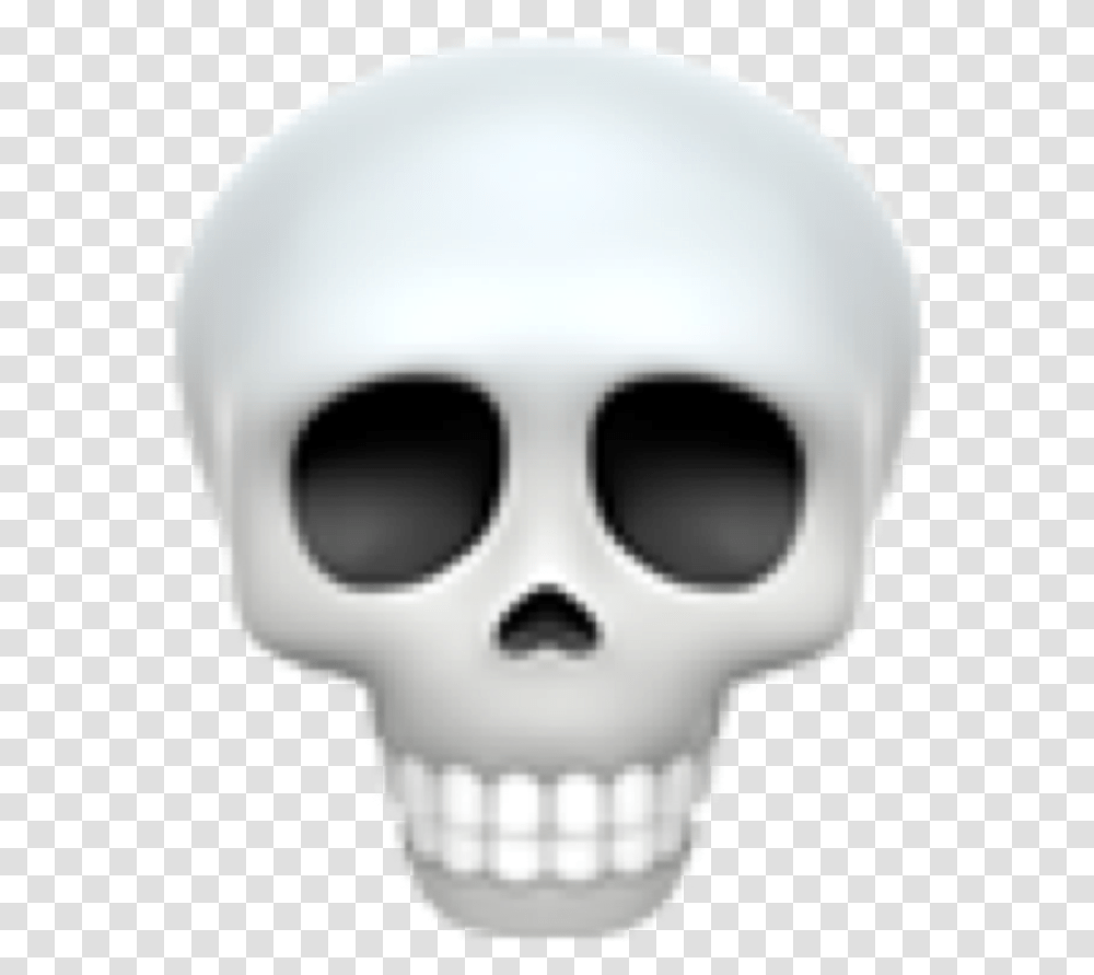 Scull Skull Emoji Im Dead, Light, Helmet, Apparel Transparent Png