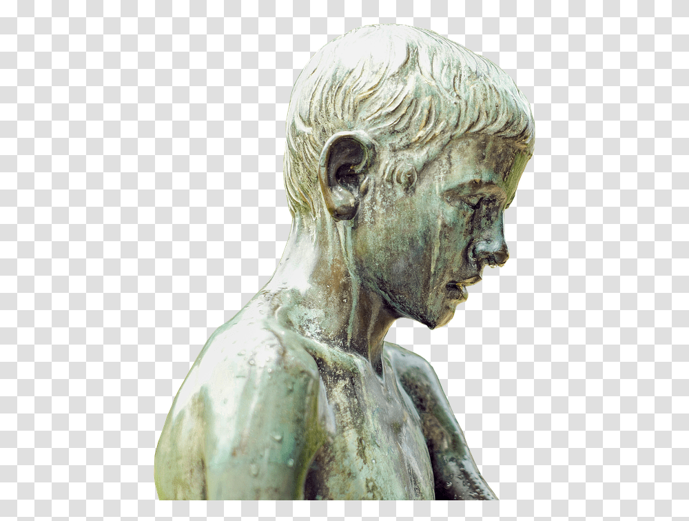 Sculpture, Head, Statue, Figurine Transparent Png