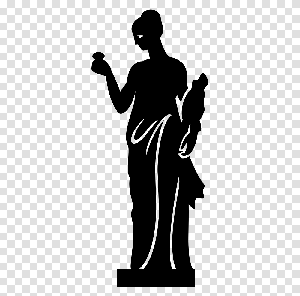 Sculpture Silhouette, Gray, World Of Warcraft Transparent Png