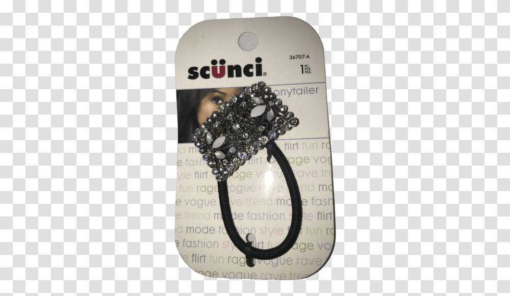 Scunci Rhinestone Ponytail Scunci, Accessories, Accessory, Clothing, Apparel Transparent Png