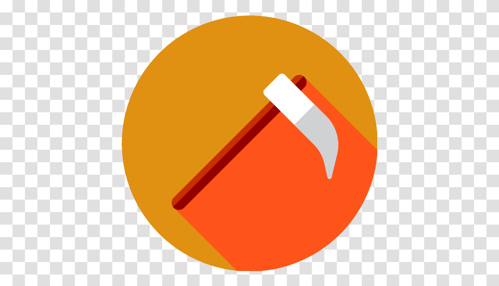 Scythe Agriculture Icon Circle, Pencil, Weapon, Weaponry, Label Transparent Png