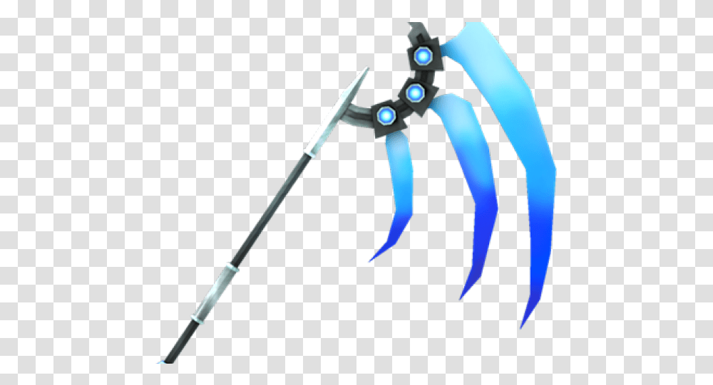 Scythe Clipart Pole Blue Laser Scythe Roblox, Weapon, Weaponry, Bow, Photography Transparent Png